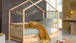 Bedbank Dallas als huis met slaaplade