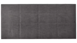 Boxspring Blocks vlak met gestoffeerd matras