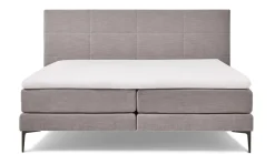 Boxspring Blocks vlak met gestoffeerd matras