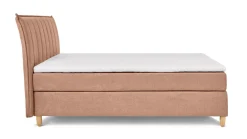Boxspring Edge vlak met gestoffeerd matras