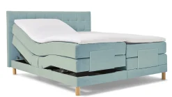 Boxspring Grid verstelbaar met gestoffeerd matras