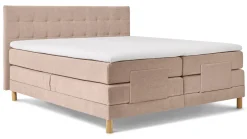 Boxspring Grid verstelbaar met gestoffeerd matras
