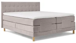 Boxspring Grid verstelbaar met gestoffeerd matras