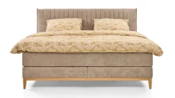 Boxspring Nove vlak met gestoffeerde matras