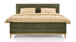 Boxspring Nove vlak met gestoffeerde matras