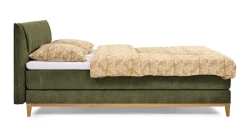 Boxspring Nove vlak met gestoffeerde matras