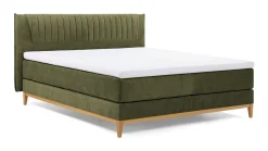 Boxspring Nove vlak met gestoffeerde matras
