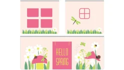 Gordijnen spring Pino/Scott