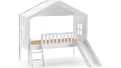 Halfhoogslaper HuisBed met glijbaan