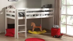 Halfhoogslaper Pino met Bureau en boekenkast