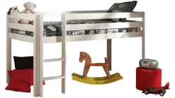 Halfhoogslaper Pino met Bureau en boekenkast