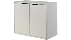 Halfhoogslaper Pino met commode met 2 deuren en boekenkast