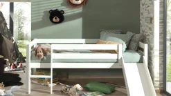 Halfhoogslaper Pino met glijbaan