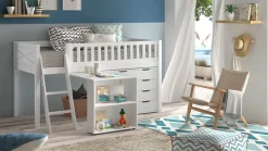 Halfhoogslaper Scott met bureau en commode