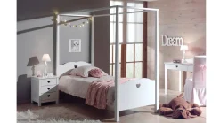 Hemelbed Amori met nachtkast