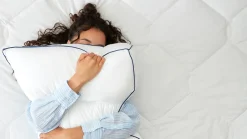 Hoofdkussen Silvana Comfort Blauw