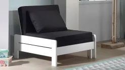 Hoogslaper Pino mezzanine met boekenkast