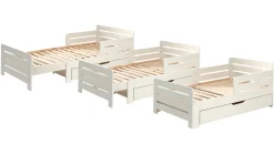 Meegroeibed Jumper met lade en matras 140+60cm