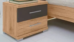 Nachtkast Portland met 2 laden