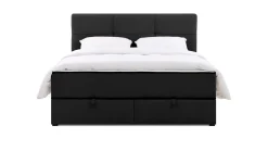 Opbergbed Mani met gestoffeerd matras