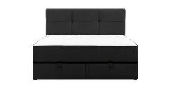 Opbergbed Mani met gestoffeerd matras