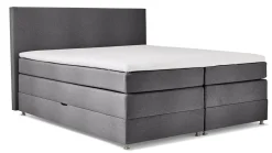 Opbergboxspring Square met gestoffeerd matras