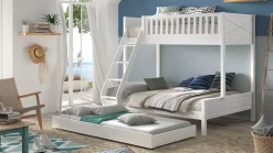 Stapelbed Scott 3-persoons met slaaplade